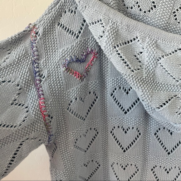 LOVESHACKFANCY SWEATER HOODIE - Picture 14 of 15